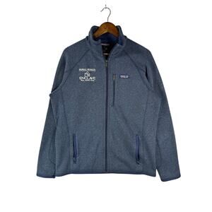Patagonia Better Sweater Full Zip Navy Heather Size Large Logo